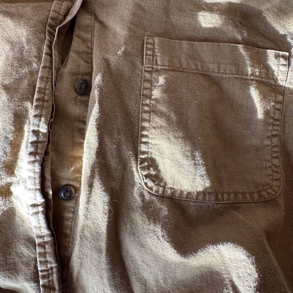 Universal Thread Tan Cropped Fit Shirt